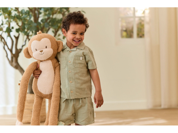 LITTLE DUTCH OPIČKA PLYŠOVÁ XL SAFARI FRIENDS 82CM