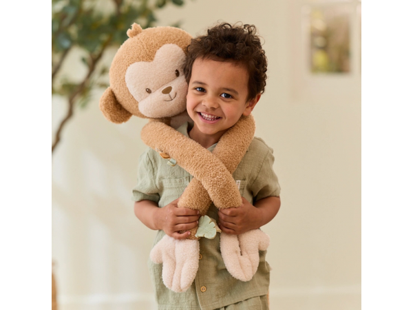 LITTLE DUTCH OPIČKA PLYŠOVÁ XL SAFARI FRIENDS 82CM