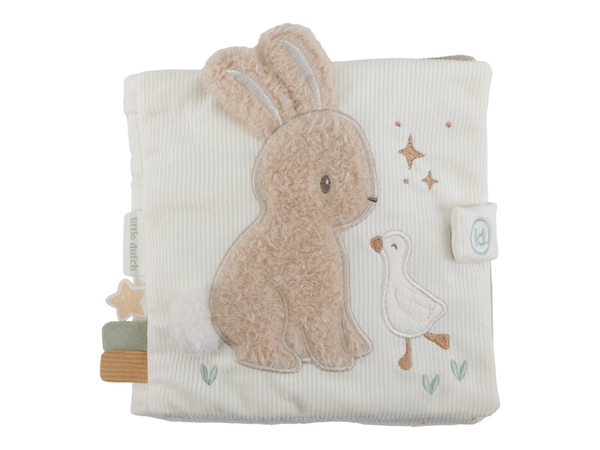 TEXTILNÁ KNIŽKA S AKTIVITAMI NEWBORN NATURALS