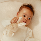 Hrkálka S korálkami králiček newborn naturals – obrázok 4