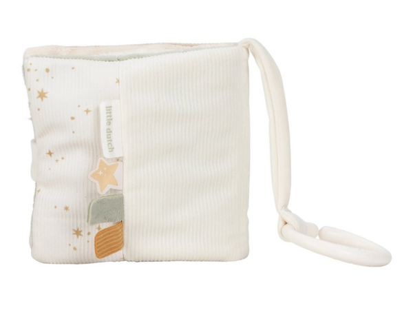 ZÁVESNÁ TEXTILNÁ KNIŽKA S AKTIVITAMI NEWBORN NATURALS