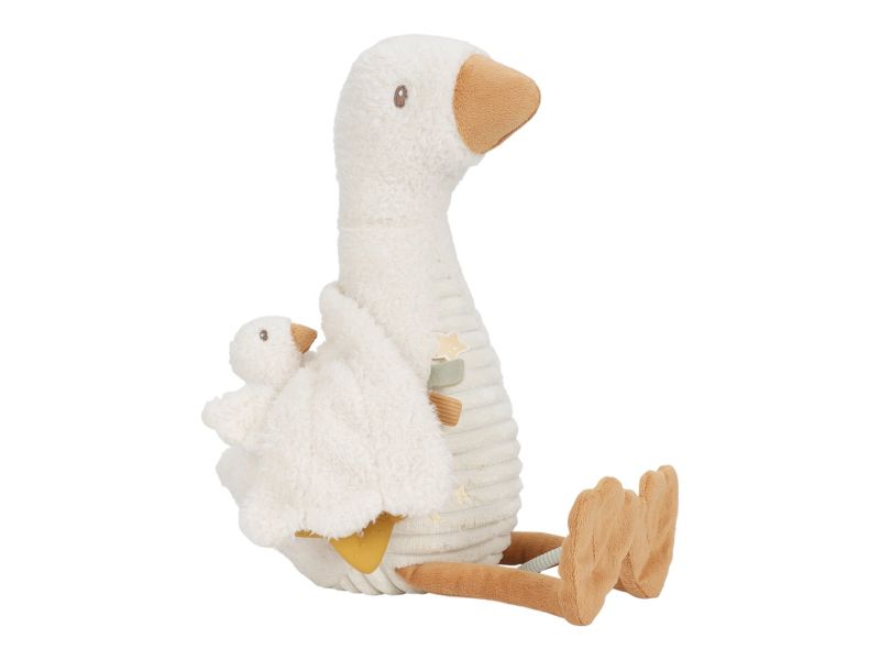 Hus plyšová S aktivitami newborn naturals – obrázok 4