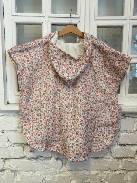 PLÁŽOVÉ PONČO SUNNY FLOWERS - do vypredania