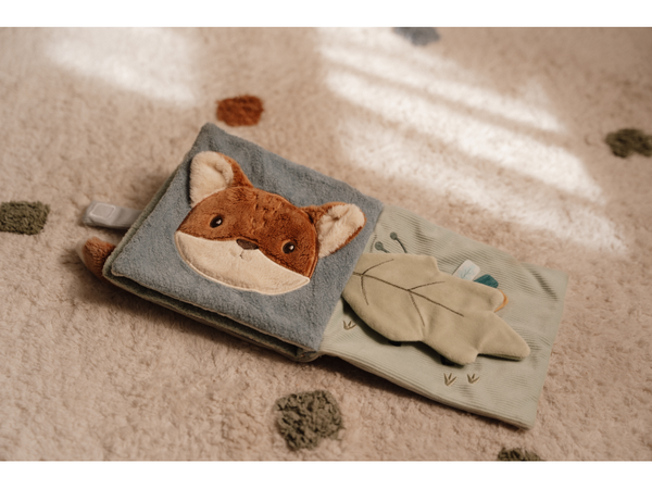 TEXTILNÁ KNIŽKA S AKTIVITAMI FOREST FRIENDS