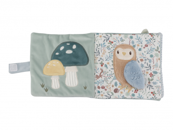 TEXTILNÁ KNIŽKA S AKTIVITAMI FOREST FRIENDS