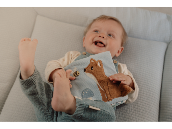 TEXTILNÁ KNIŽKA S AKTIVITAMI FOREST FRIENDS