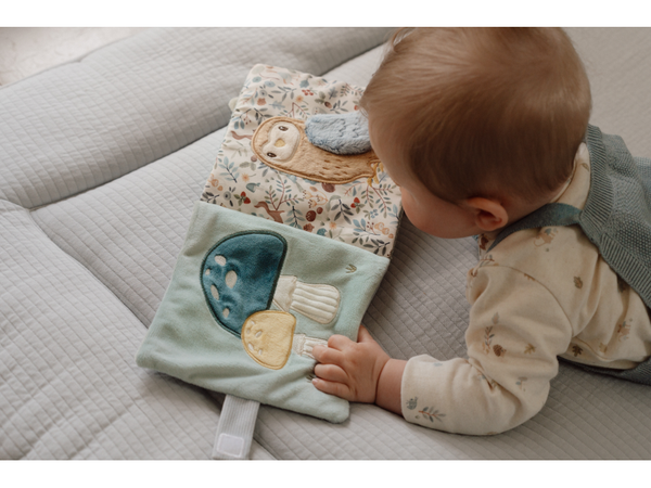 TEXTILNÁ KNIŽKA S AKTIVITAMI FOREST FRIENDS