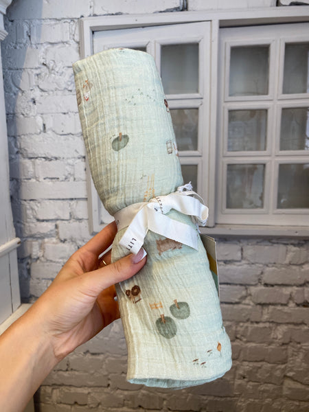 PLIENKA/OSUŠKA 120X120 CM MUŠELÍN FARMA