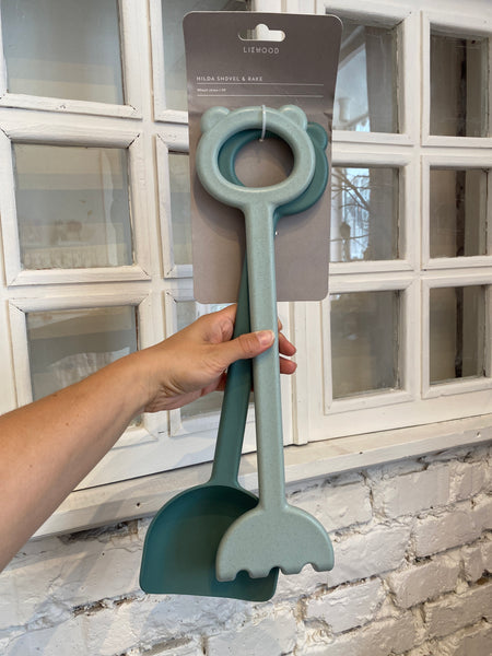 LOPATKA A HRABLIČKY dusty mint