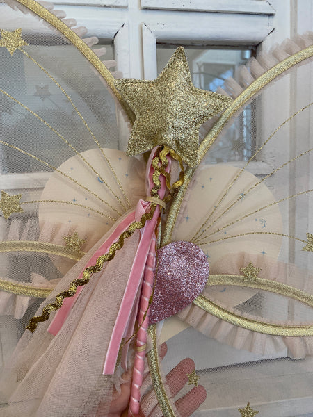 VÍLOVSKÉ KRÍDLA S PALIČKOU brazilian sand