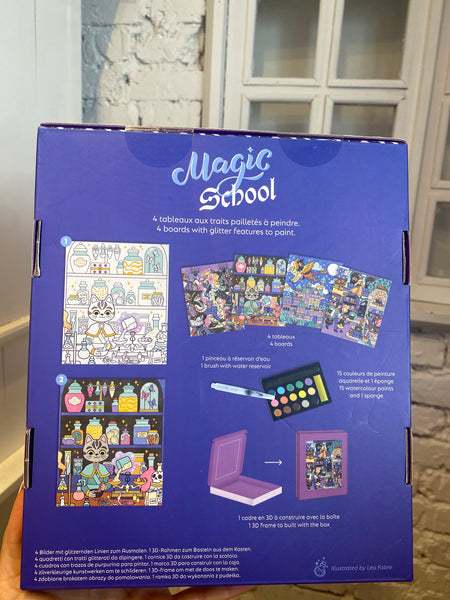 MAGICKÁ ŠKOLA MAĽOVANIE FARBAMI 7R