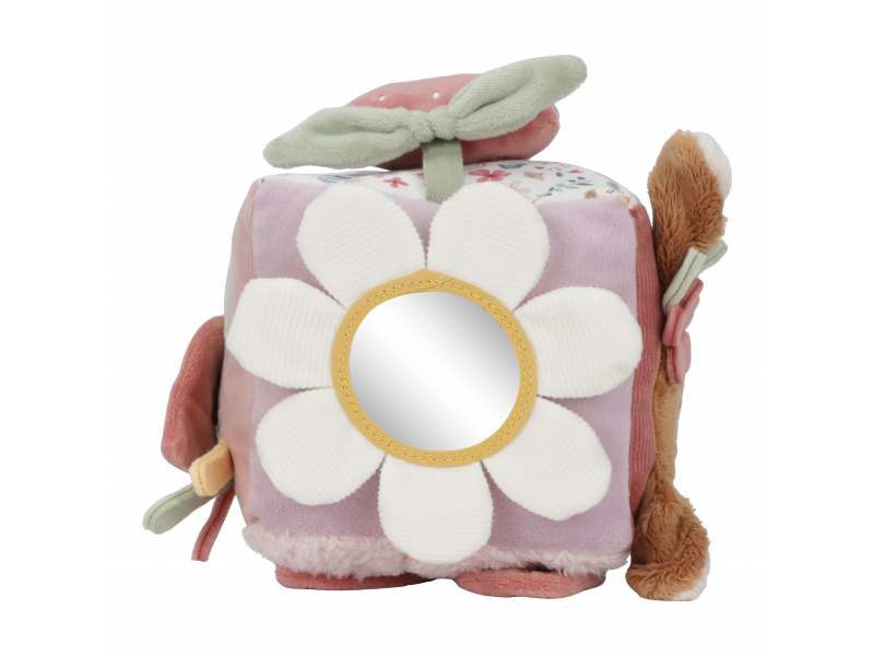 Kocka textilná S aktivitami fairy garden – obrázok 5