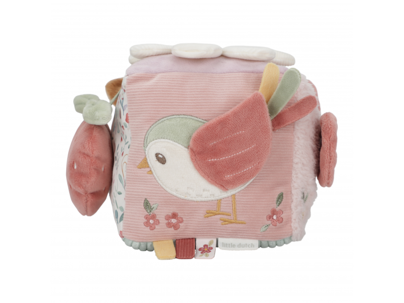 Kocka textilná S aktivitami fairy garden – obrázok 4