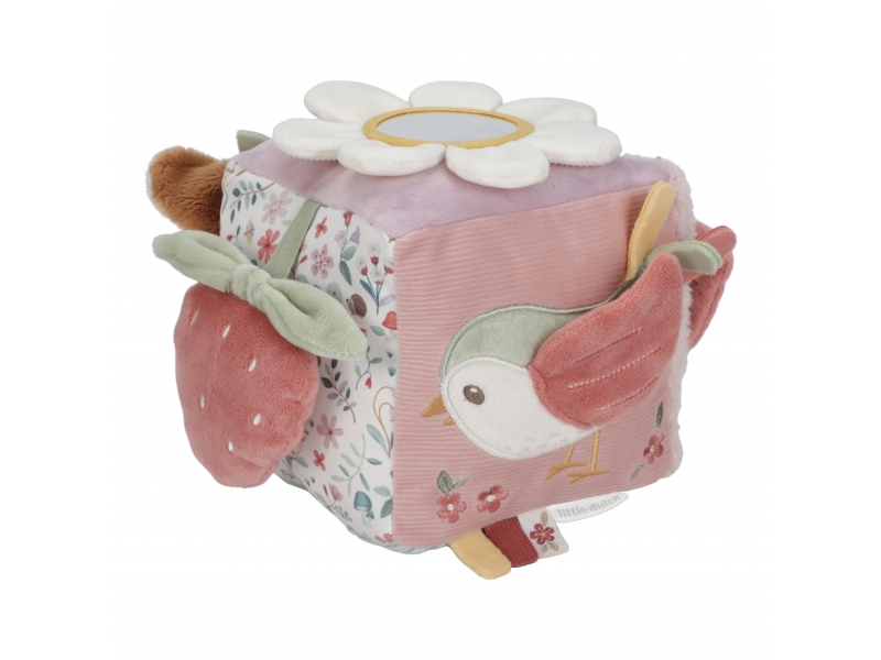 Kocka textilná S aktivitami fairy garden – obrázok 9