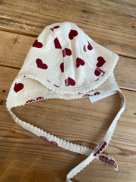 ČAPIČKA Z ORGANICKEJ BAVLNY SRDIEČKA