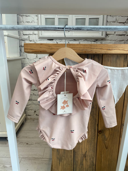 PLAVKY S RUKÁVOM S VOLÁNOM UPF50+