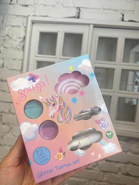 TETOVANIE GLITTER JEDNOROŽEC