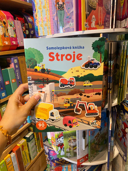 SAMOLEPKOVÁ KNIŽKA STROJE