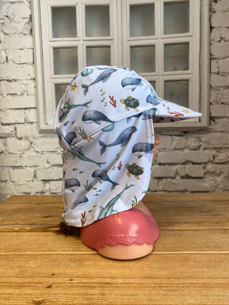 ČIAPKA DO VODY  S UPF 50+ OCEAN MULTICOLOR VEĽ. 3