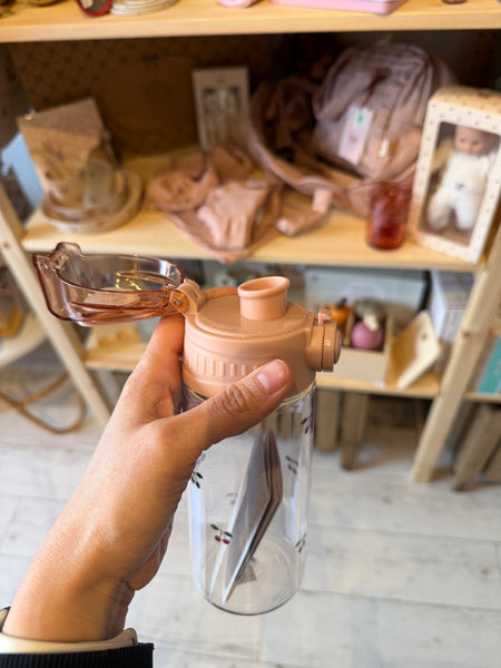 DETSKÁ FĽAŠA NA VODU S CLICK-UP UZÁVEROM ČEREŠNE 500ml