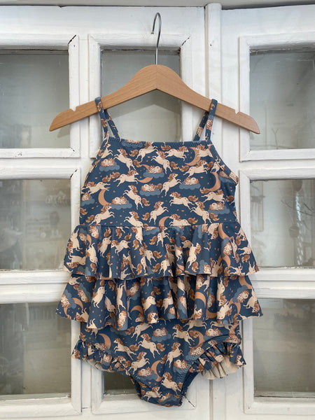 PLAVKY CELÉ UNICORN MANUCA FRILL UPF50+