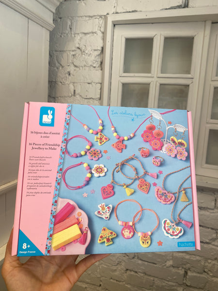 DIY SADA NA VÝROBU 16 KS ŠPERKOV PRIATEĽSTVA 8R