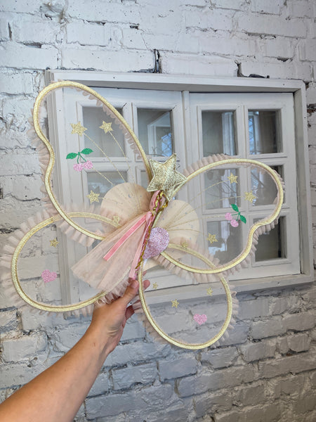 VÍLOVSKÉ KRÍDLA S PALIČKOU brazilian sand