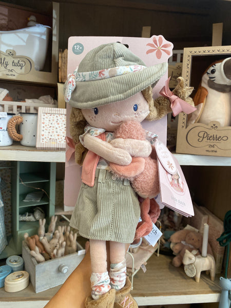 LITTLE DUTCH BÁBIKA RANGER ROSA 35 CM SAFARI FRIENDS