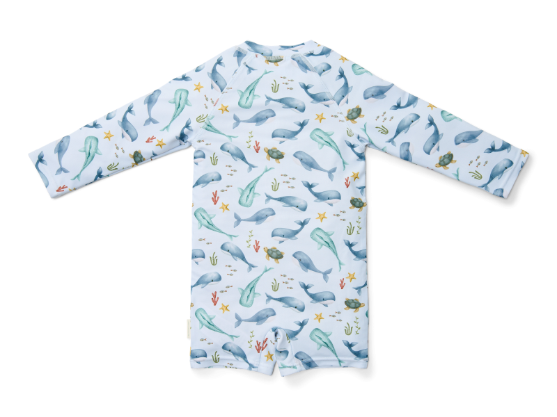 Plavky dlhý rukáv ocean sea life veľ. 98/104 – obrázok 3