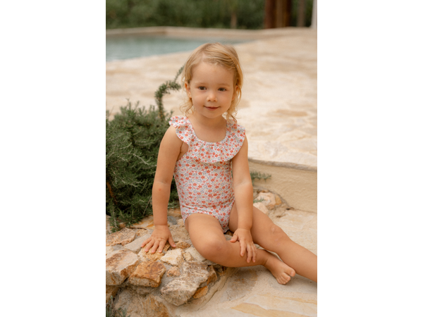 PLAVKY SUNNY FLOWERS VEL. 98/104