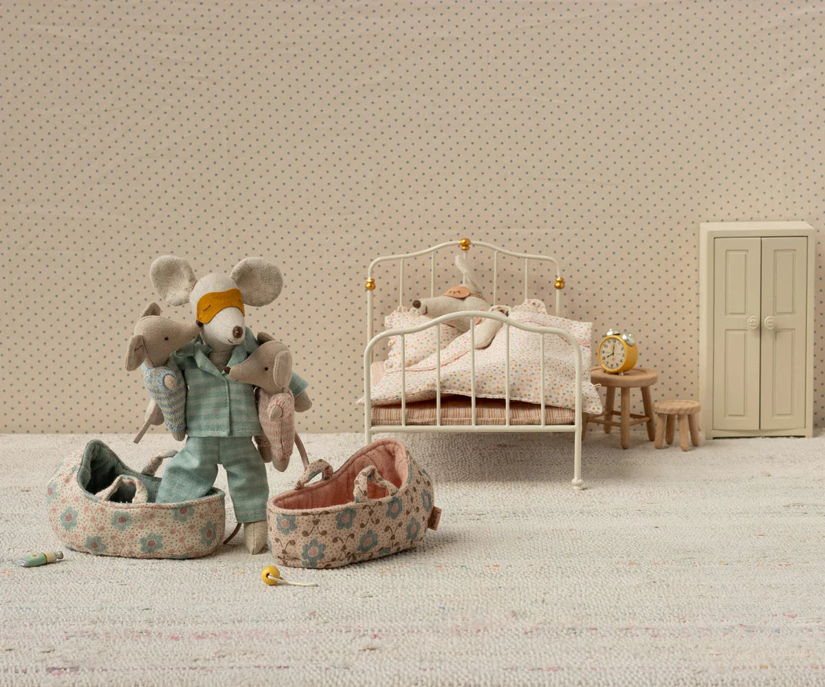 Baby myška V košíku rose – obrázok 5