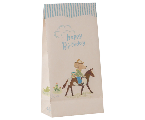PAPIEROVÉ DARČEKOVÉ TAŠTIČKY MAILEG – cowboy 12KS
