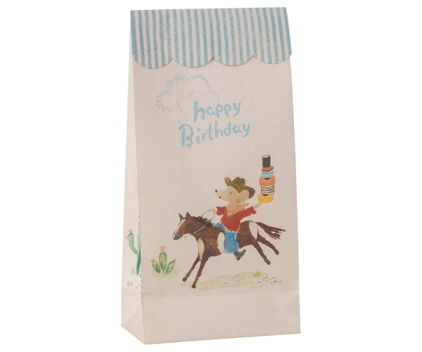 PAPIEROVÉ DARČEKOVÉ TAŠTIČKY MAILEG – cowboy 12KS