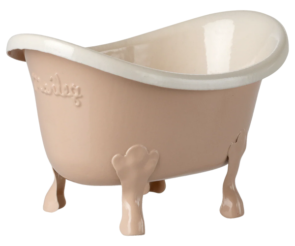 KOVOVÁ VAŇA VINTAGE MINI (malý nábytok MAILEG) rose
