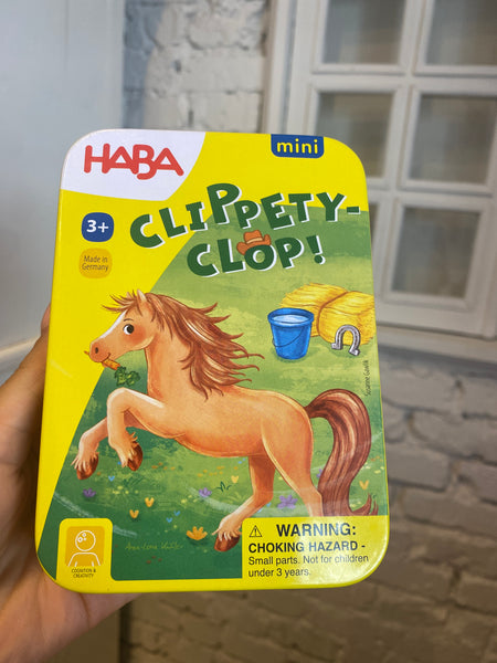 HRA HOP HOP KONÍK  KOVOVEJ KRABIČKE 4R