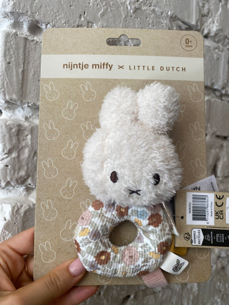 HRKÁLKA ZAJKO  MIFFY VINTAGE KVETY