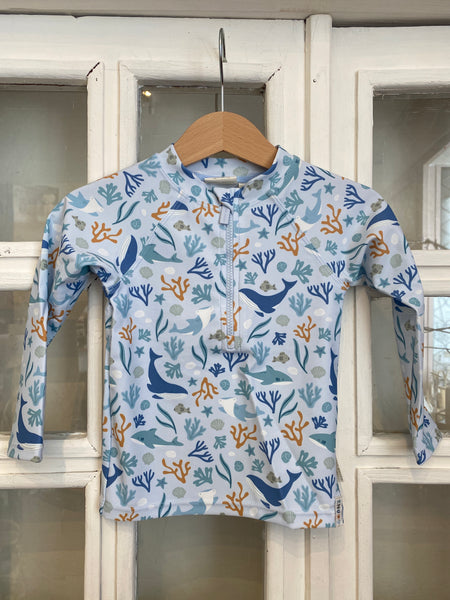 PLAVECKÉ TRIČKO DLHÝ RUKÁV OCEAN DREAMS BLUE VEĽ. 74/80, 86/92, 98/104