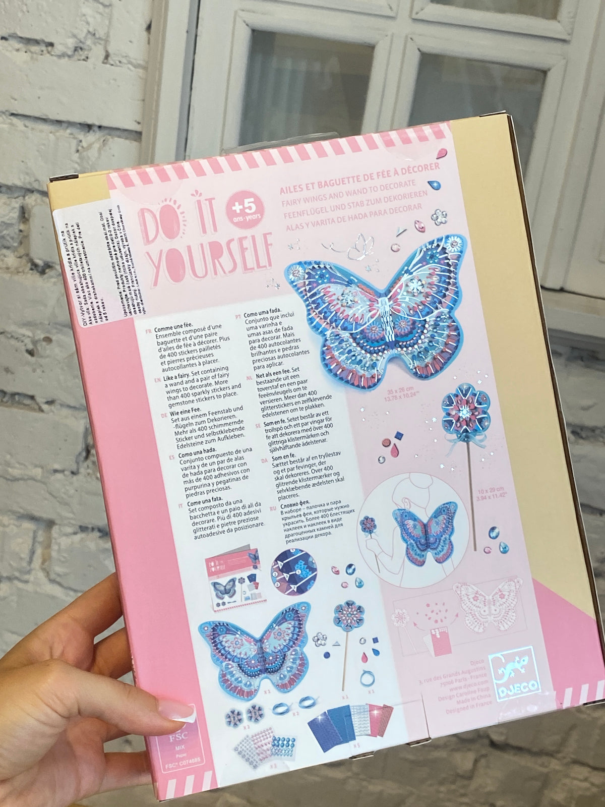 Diy krídla S paličkou pre víly 5R – obrázok 9