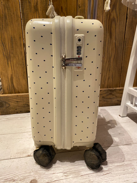 Cestovný kufor NAVY DOT 🍒