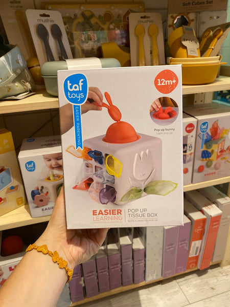 TAF TOYS BOX SO ŠATKAMI 12m