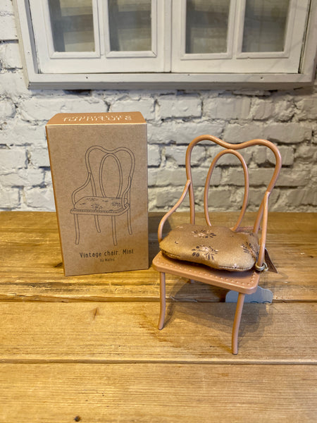 VINTAGE STOLIČKA dark powder (veľký domček MAILEG)