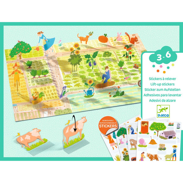 FARMA: ZDVÍHACIE ODNÍMATEĽNÉ SAMOLEPKY 3-6R