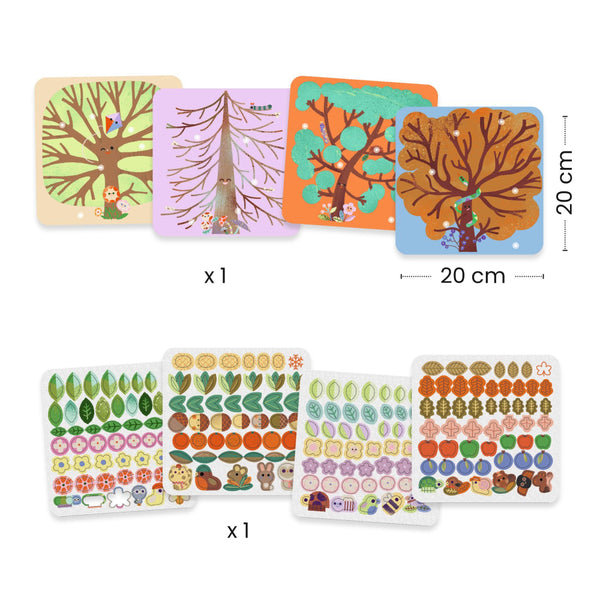 OBRÁZKY Z PLSTI 4 ROČNÉ OBDOBIA