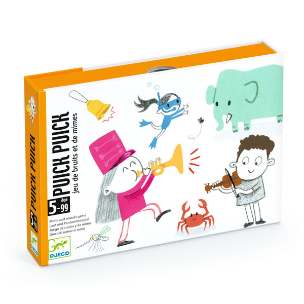 PUICK PUICK KARTOVÁ HRA S PANTONÍMOU A ZVUKMI