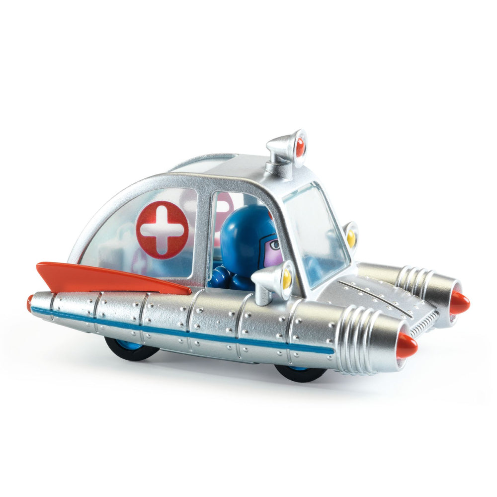 Crazky motor vesmírna sanitka