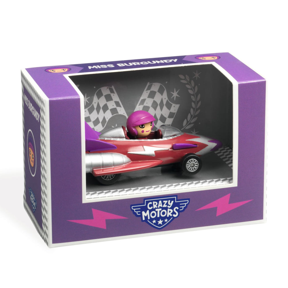 Crazy motors miss burgundy