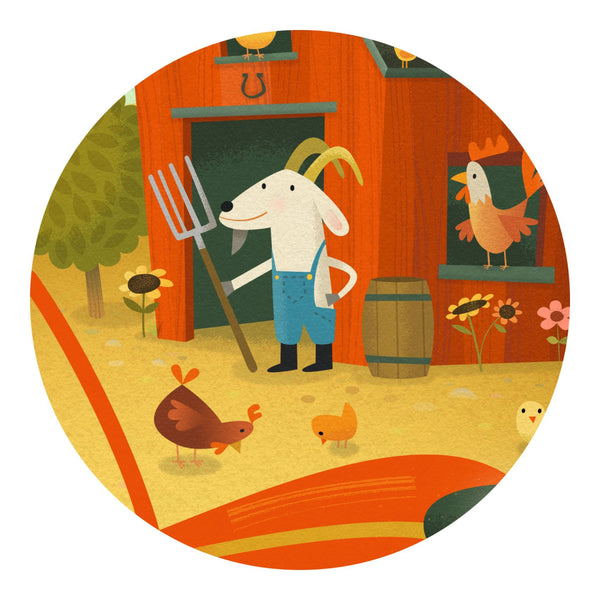 SILULETOVÉ PUZZLE TRAKTOR 16KS