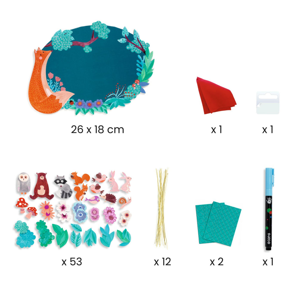 Diy zotierateľná tabuľka V lese 5R – obrázok 3