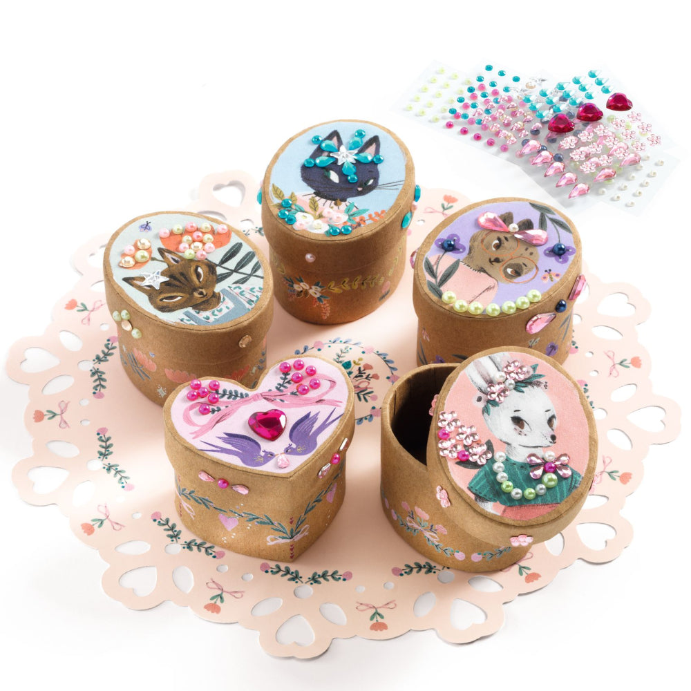 Diy mini škatulky 5ks 6R – obrázok 5