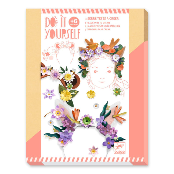 DIY VYROB SI SÁM ČELENKY KVETINOVÍ PRIATELIA 6R